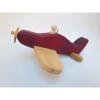 wooden airplane